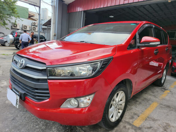 2017 Toyota Innova Acquired 2.8 E Diesel Manual